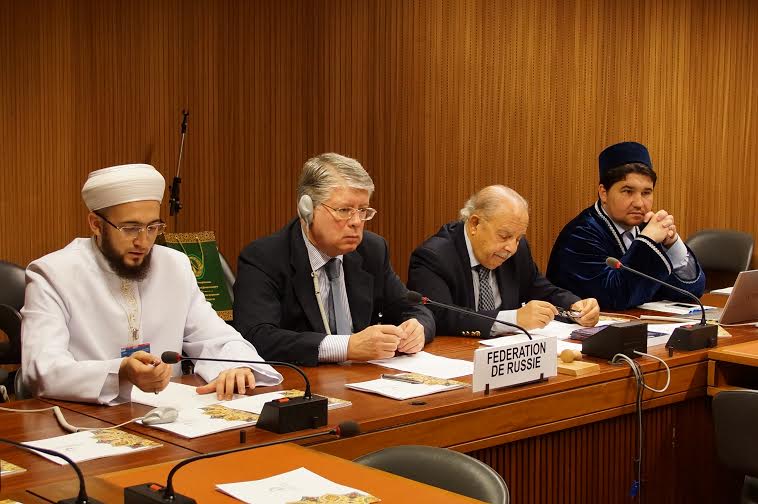 Татарстан мөфтие Женевада БМО уздырган сөйләшүдә катнаша